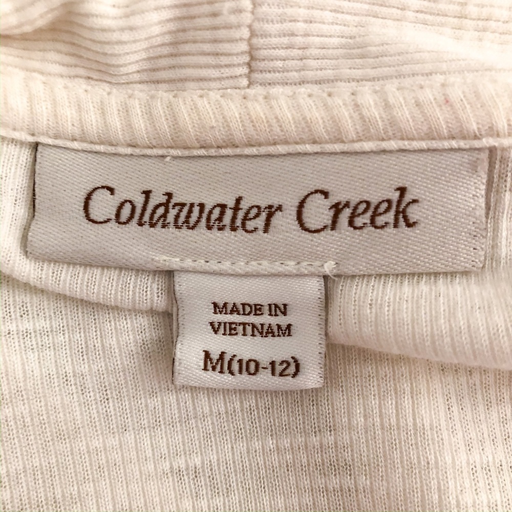 Coldwater Creek Ivory Cardigan - Picture 3 of 3